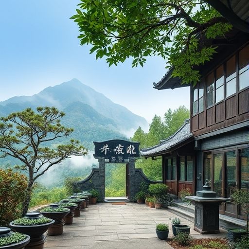 白云山脚下的茶肆