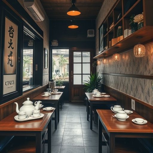 天河北隐秘茶肆