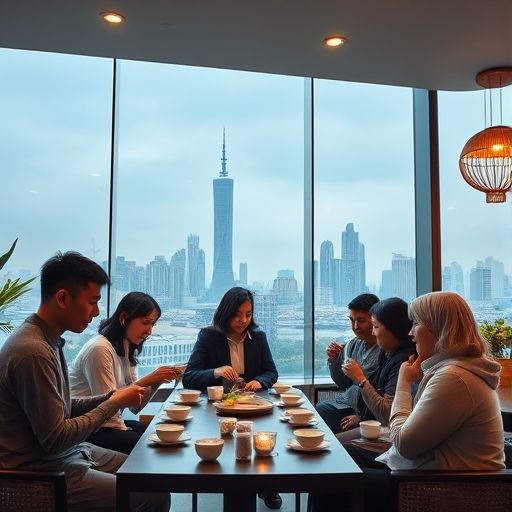 广州现代茶肆聚会