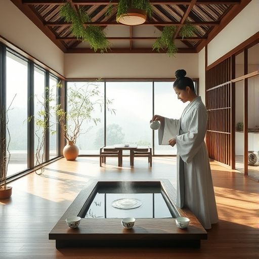 深圳禅意茶肆氛围