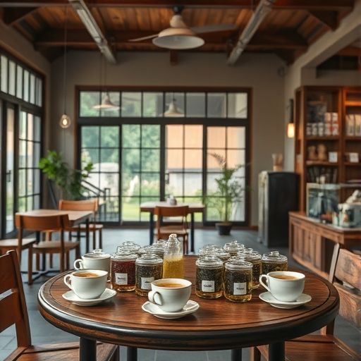 温馨的茶室内部