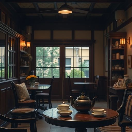 清茗轩茶肆内部