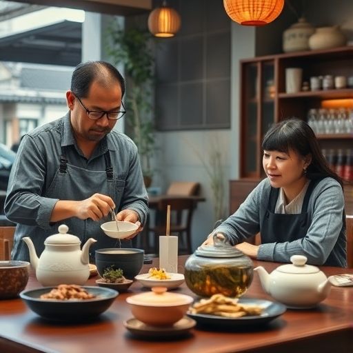 茶肆与餐厅合作