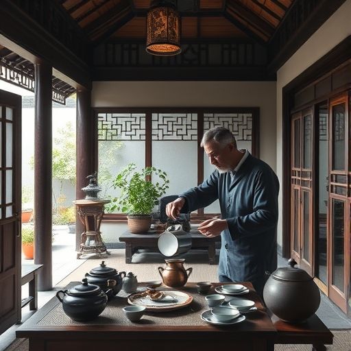 岭南风格品茶工作室