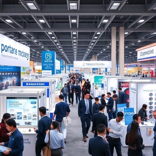 广州商业展会现场