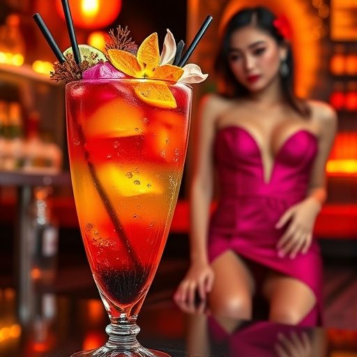 场内精致的饮品呈现