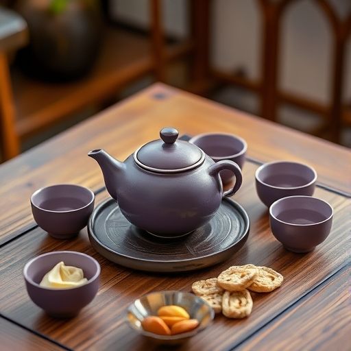 深圳高端品茶会所茶具与茶点