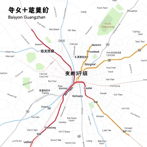 白云区地图与交通路线