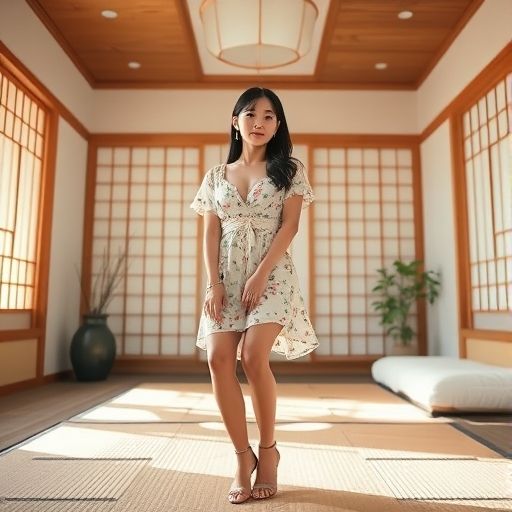 日式茶室的静谧空间