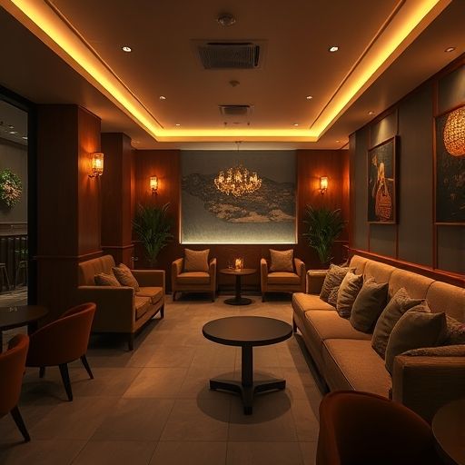 休闲场所内部环境