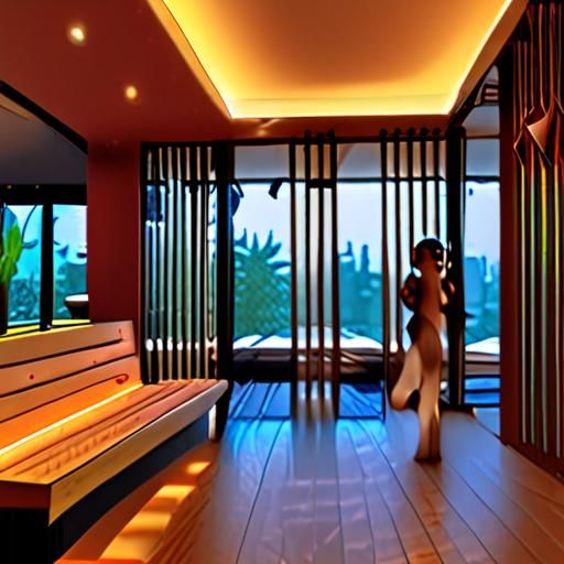 广州桑拿会所汗蒸区氛围展示