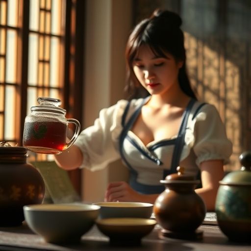 茶艺师专业操作的真实场景