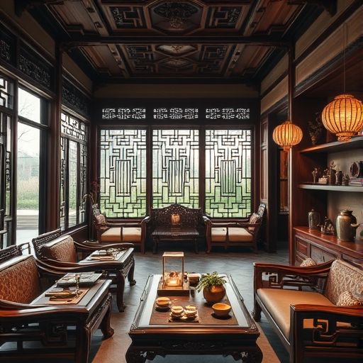 广州高端喝茶工作室内部