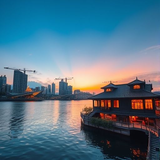 珠江边的高端茶肆