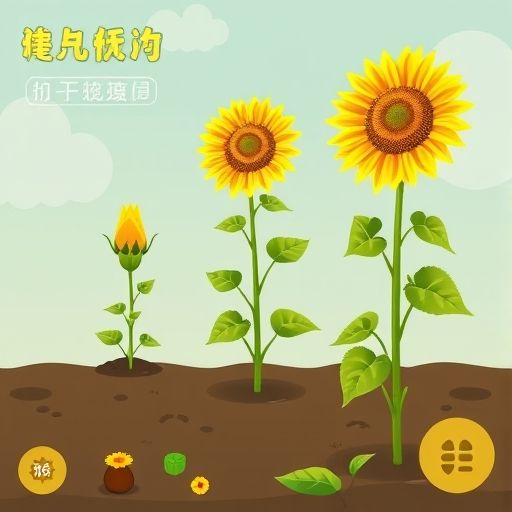 葵花种植互动游戏