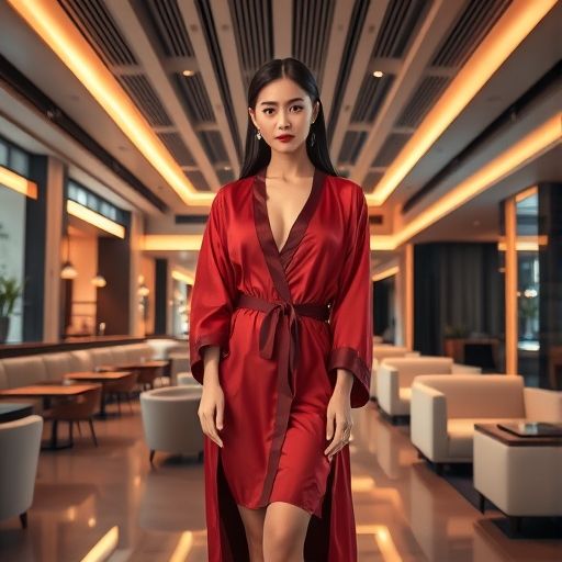 广州某休闲会所大厅