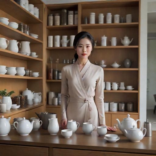 广州品茶外卖工作室为企业客户提供的定制化茶水间布置