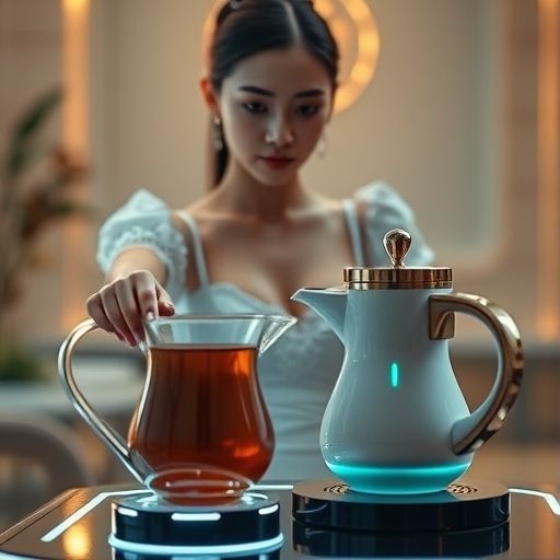 智能茶具提升冲泡体验的场景