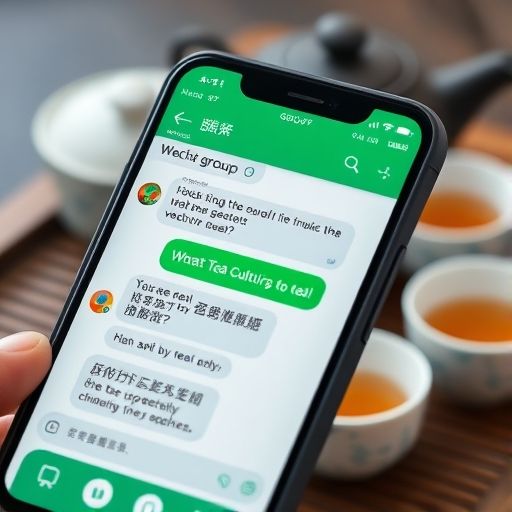 微信群聊茶文化交流