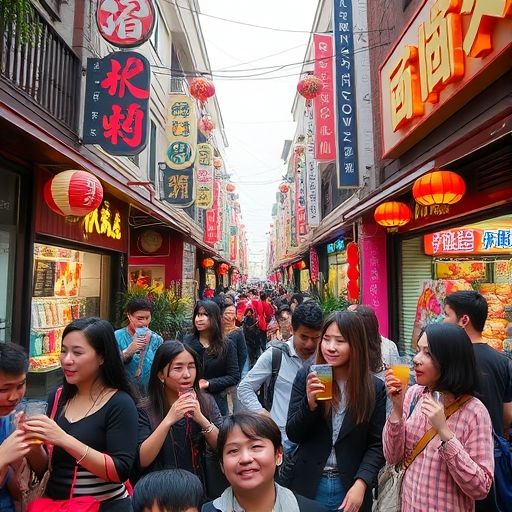 广州商圈活动场景