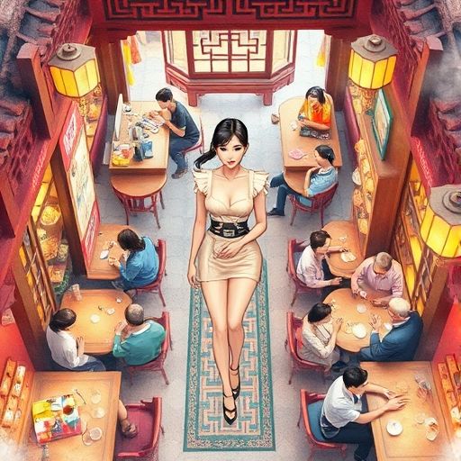 茶友们围坐品茶的温馨画面