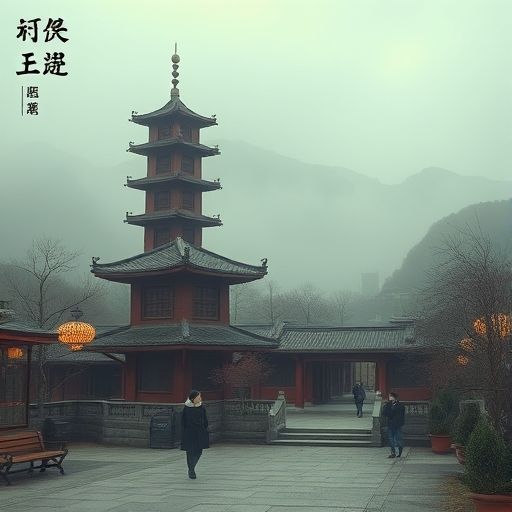 复古茶室一角，茶香弥漫