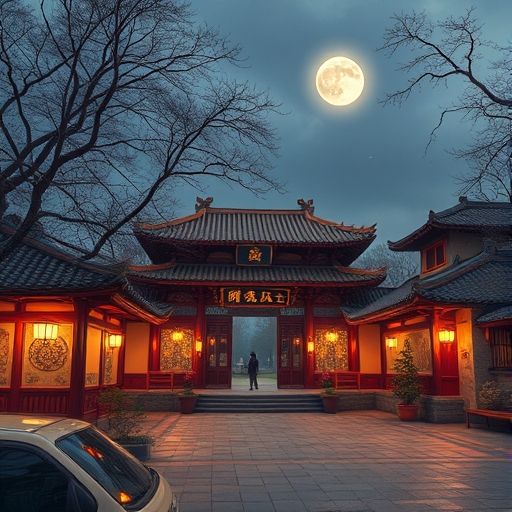 顾客享受茶香的专注表情