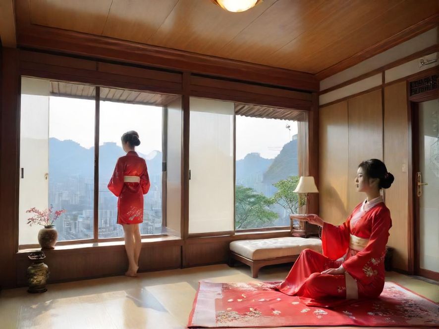 广州白云区某高端会所包厢内景猜想