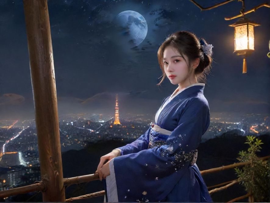 深圳福田璀璨夜景