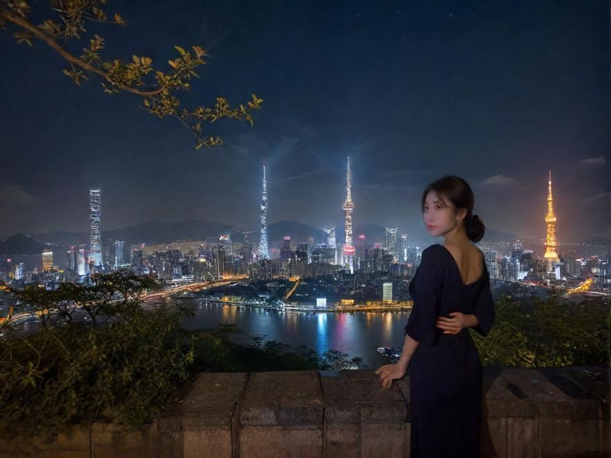 深圳夜场会所夜景实拍