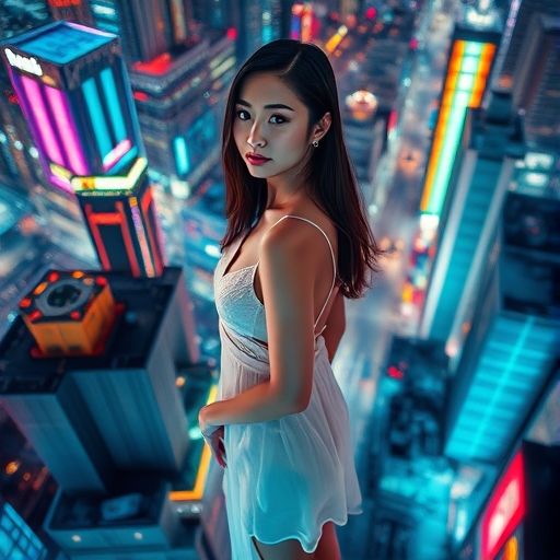 璀璨的城市夜景