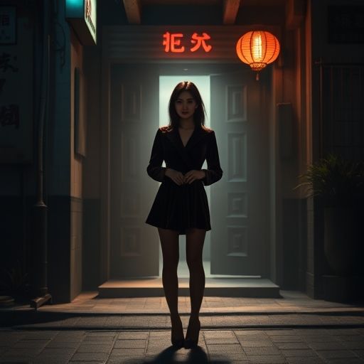 广州天河隐秘茶室入口