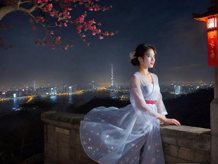 广州夜场会所夜景展示