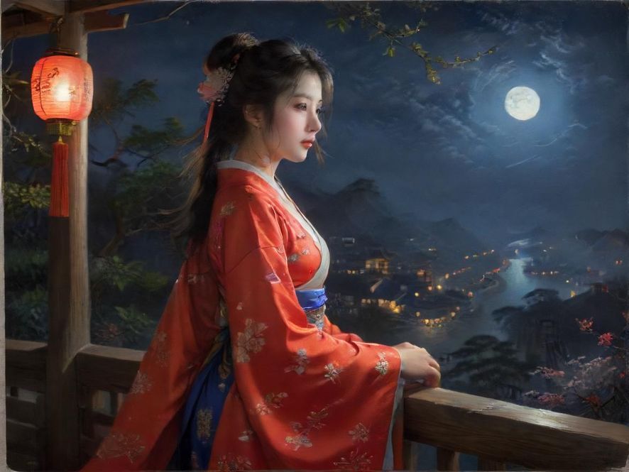 广州夜场娱乐街景夜色迷人