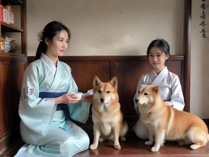 广州犬马之家温馨休闲茶室环境