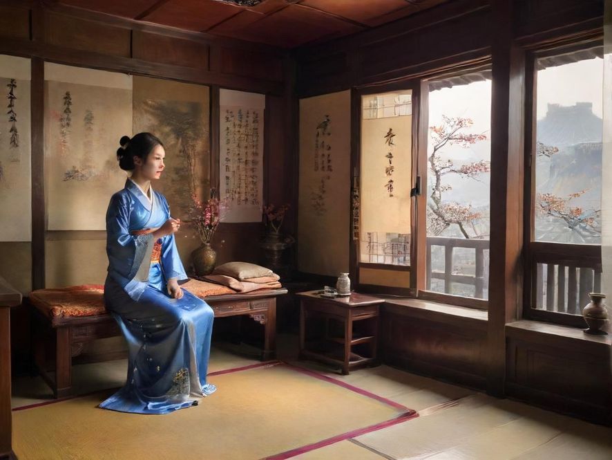 高端桑拿会所室内特写