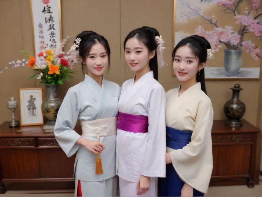 一个人在舒适的环境中闭眼享受