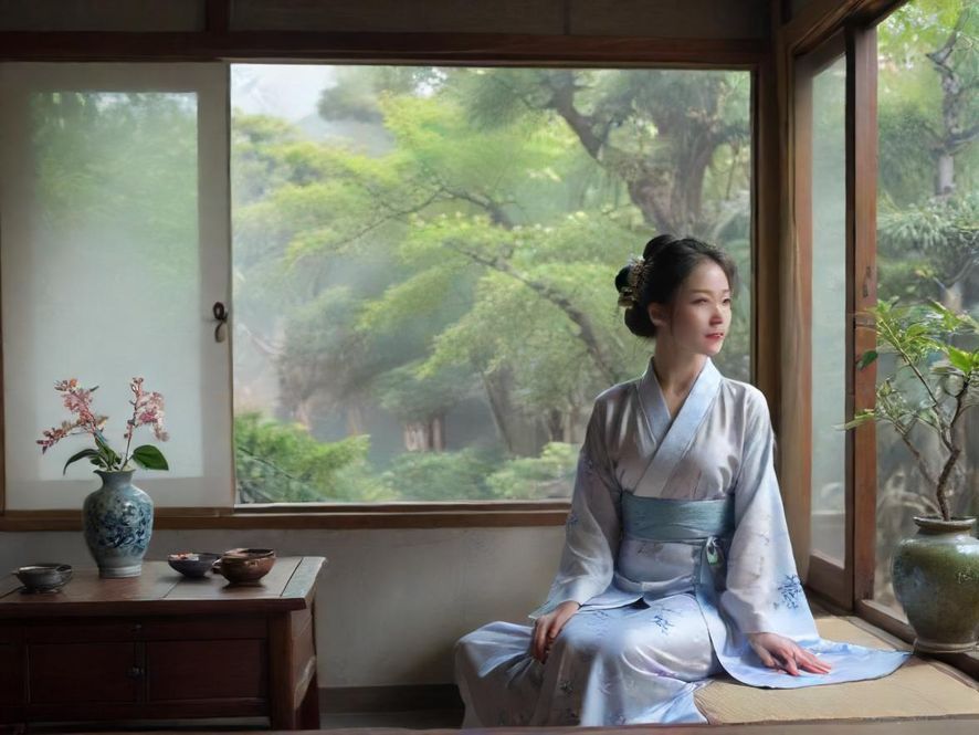 深圳宝安一处私密茶室的舒适室内环境