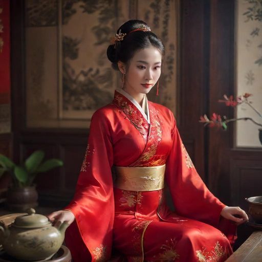 深圳约茶工作室茶艺表演场景