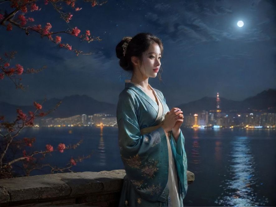 海珠区夜场会所夜景外观