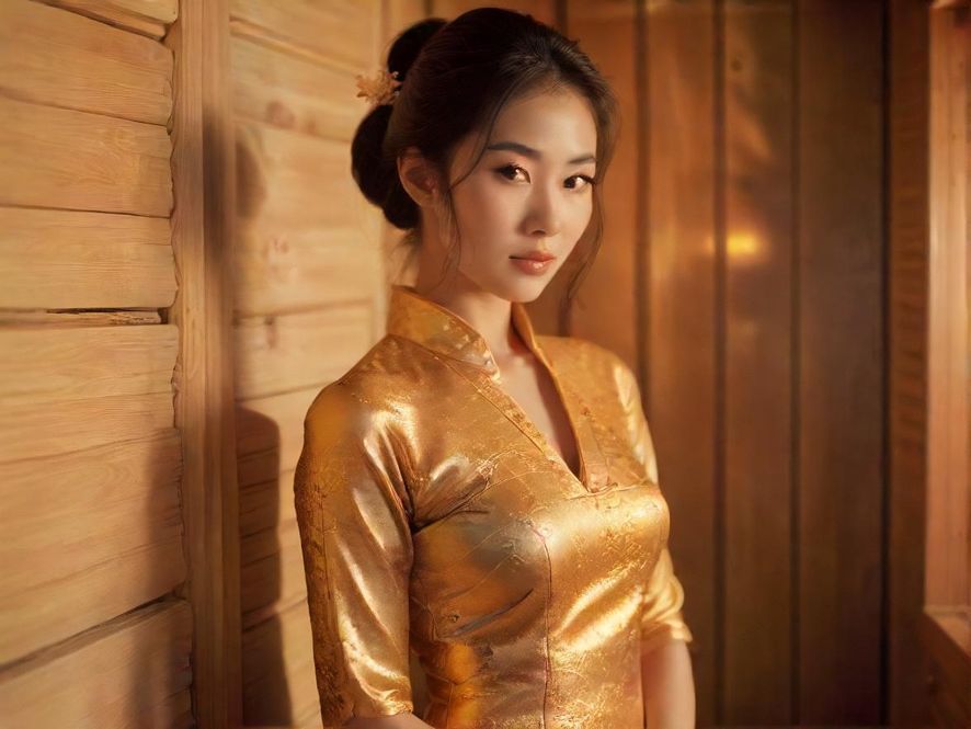 桑拿房内部细节