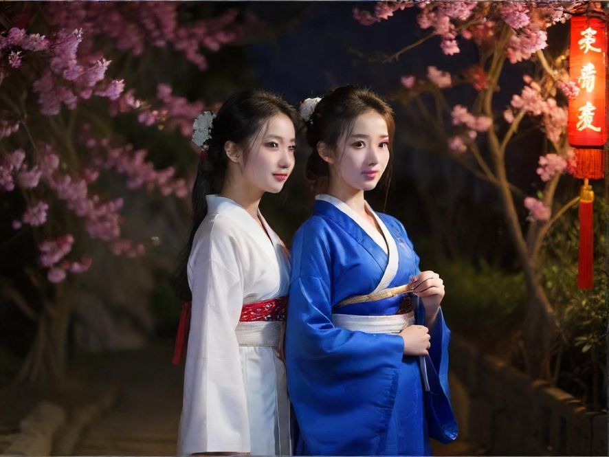 现代休闲会所夜间入口