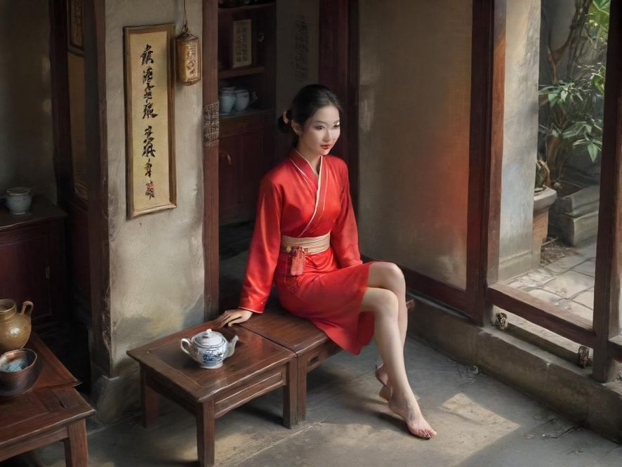 广州隐藏茶社实景拍摄