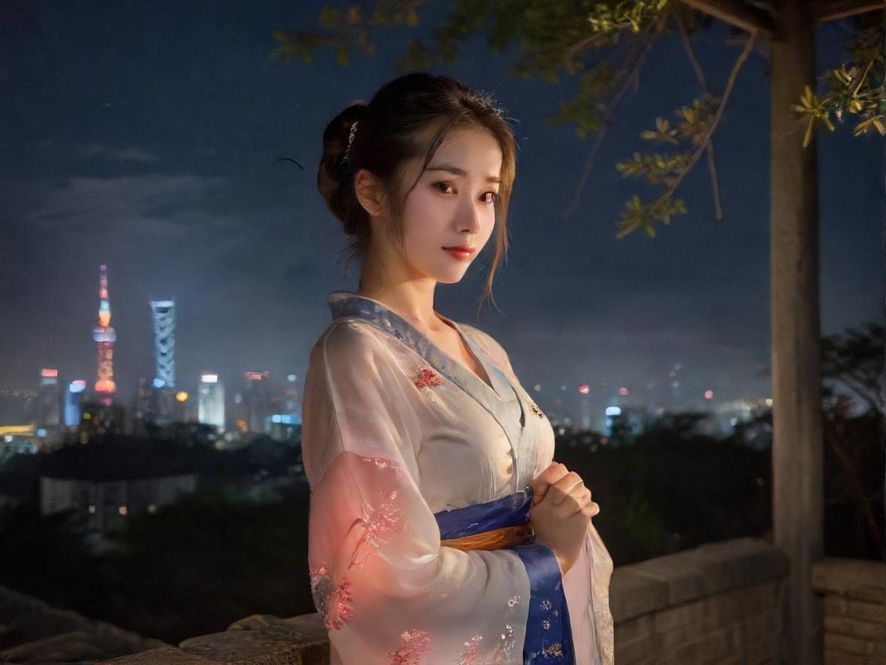 广州夜色下的都市探索