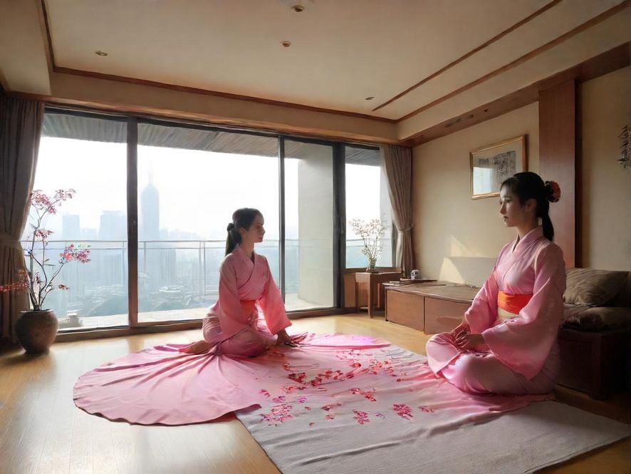 广州某高端休闲会所的舒适休息区