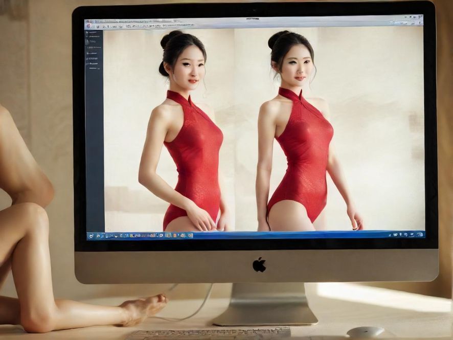 在电脑屏幕上浏览龙凤论坛的界面