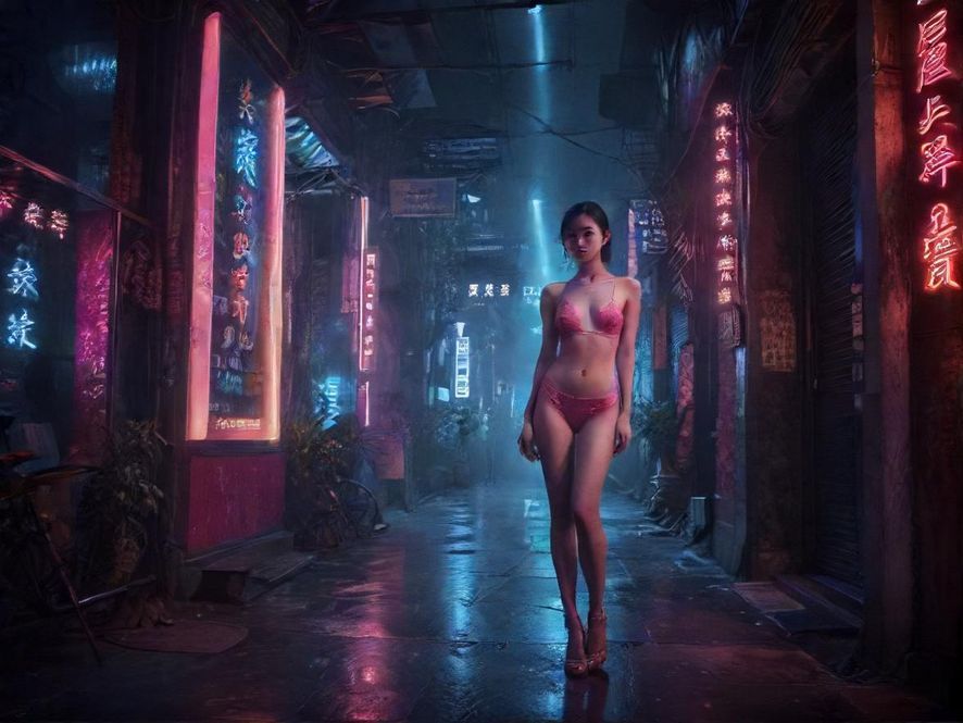 广州夜晚的璀璨灯火