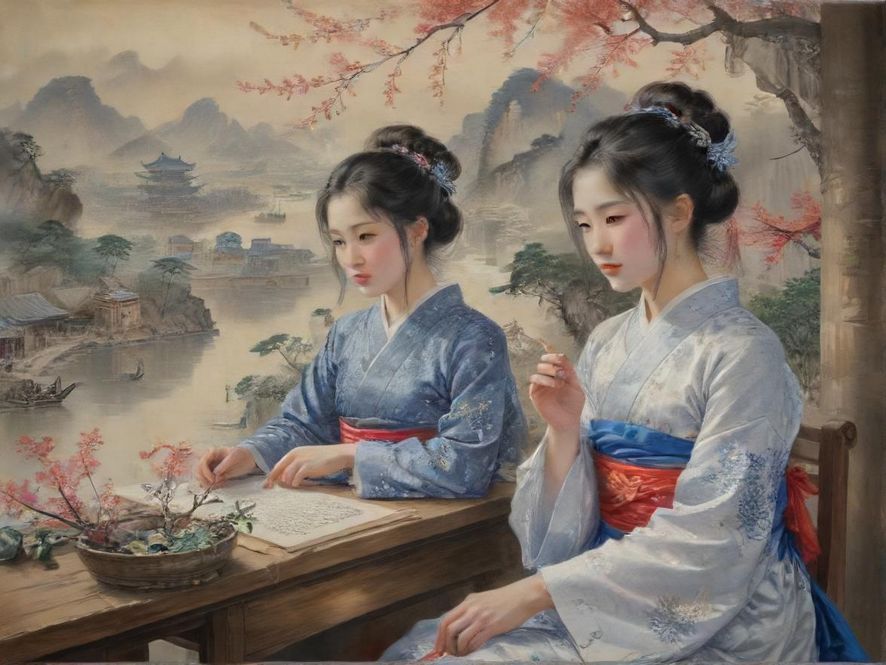 一只手拿着手机,屏幕上显示着搜索界面,背景是一张风格化的全国地图。