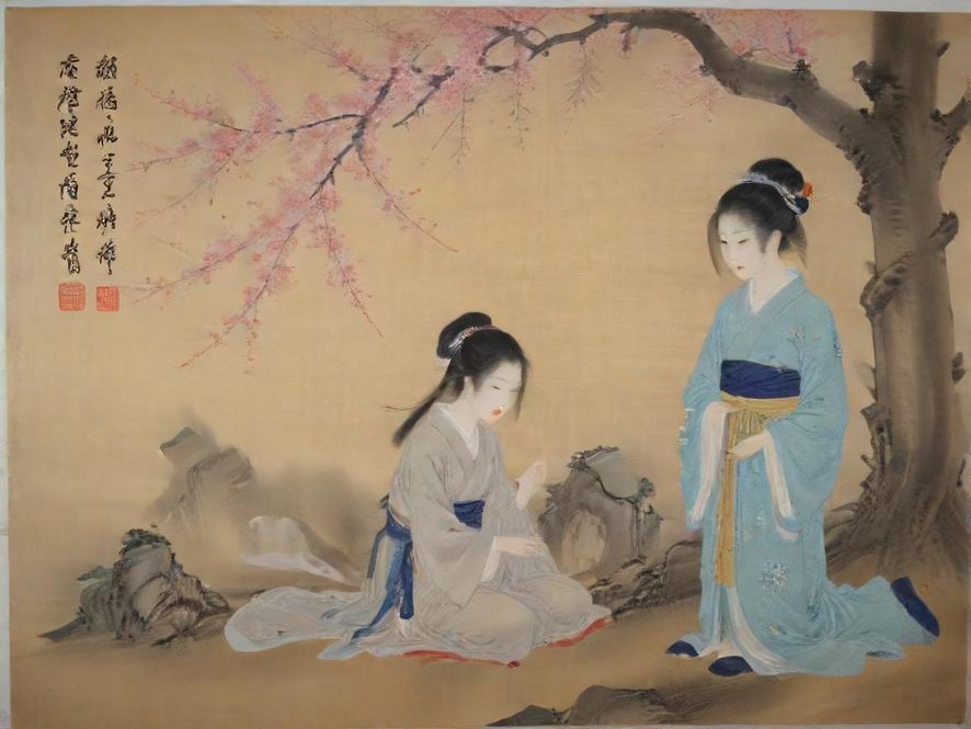 充满神秘感的茶馆入口