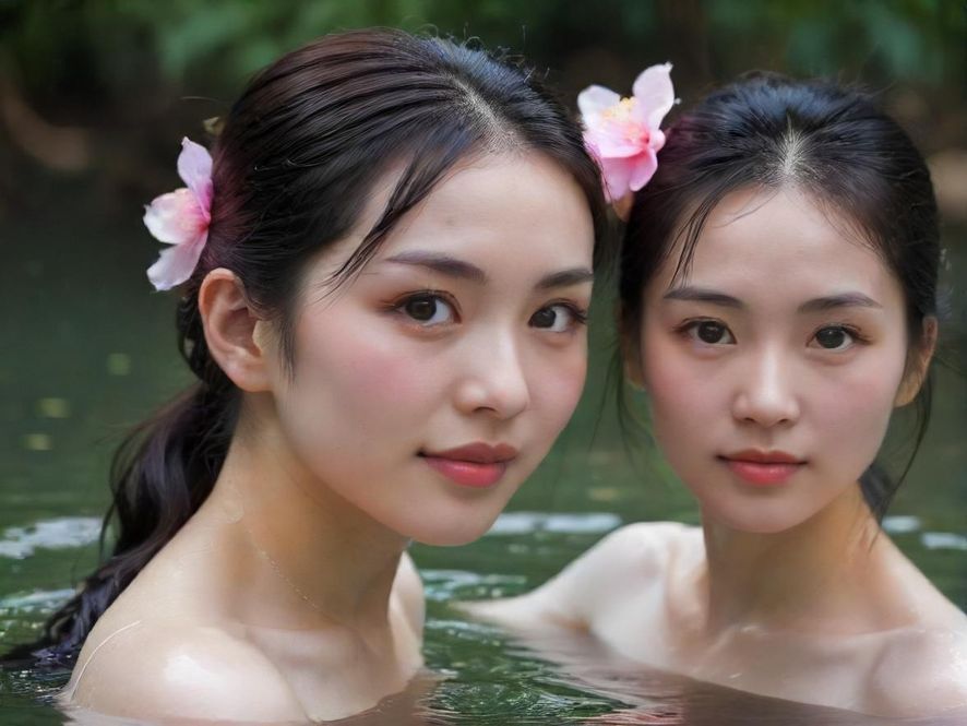 桑拿会所内部温泉池水